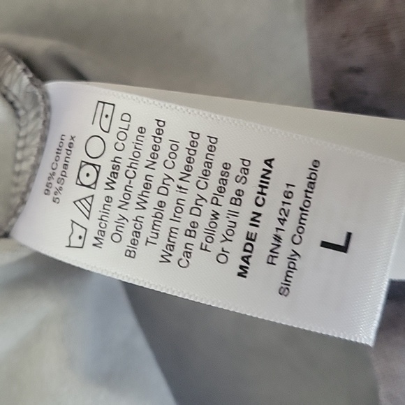 NWOT bike shorts LulaRoe  Lg - Picture 4 of 6